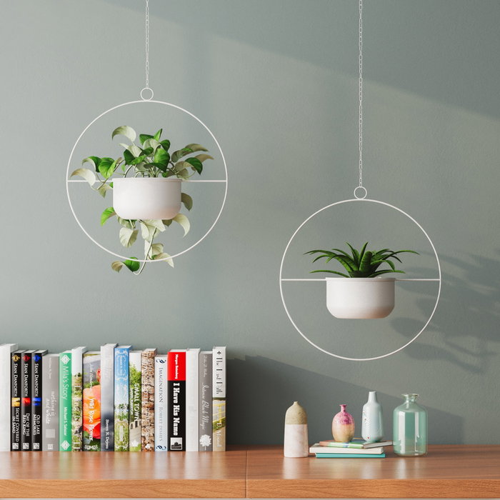 Aberto Design Payanda - Maceta decorativa Blanca